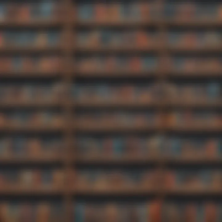 Bookshelves filled with pre-owned books