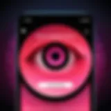 Abstract concept of privacy in dating apps