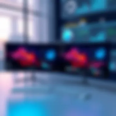 Visual representation of user experience with VA curved monitors