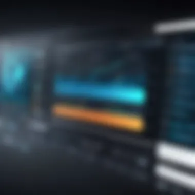 Future Trends in Video Consumption Futuristic interface showcasing trends in video consumption