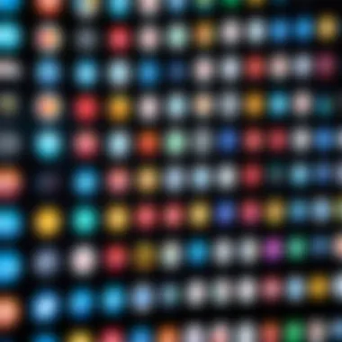 Diverse Video Platform Logos Diverse video platform logos displayed on a digital screen