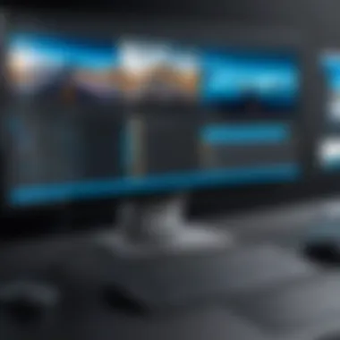 Advanced Features of Video Recording Software Screen showing advanced features of video recording software
