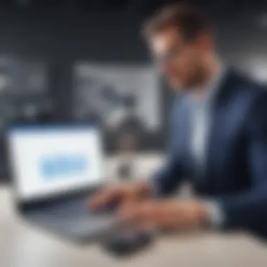 Tech Spec Evaluation Professional IT expert analyzing laptop specs