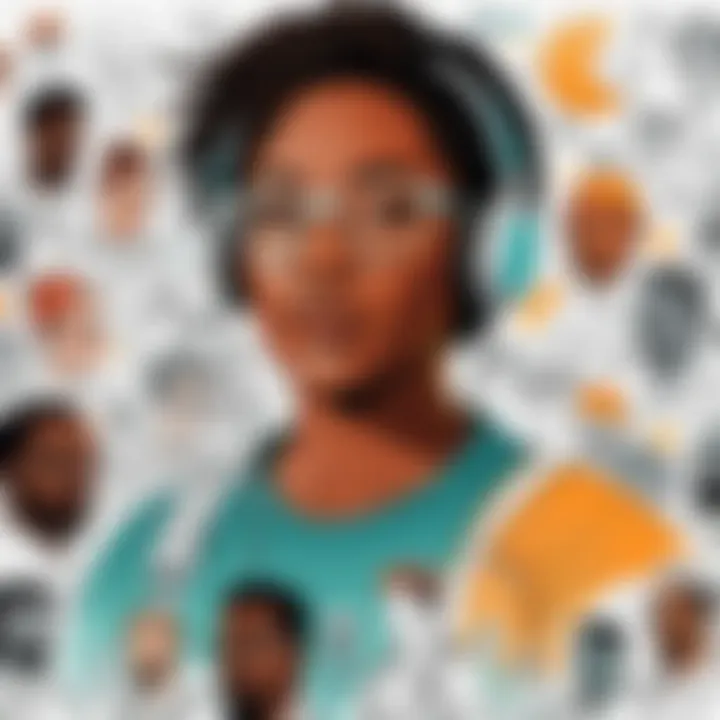 A showcase of diverse narratives crafted by users