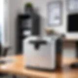 Fellowes Paper Shredder in a modern office setting