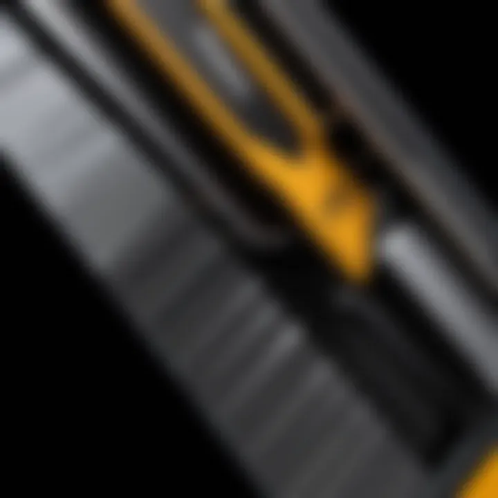 Close-up of Fellowes shredder blades showcasing durability