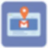 Gmail interface showcasing device location features