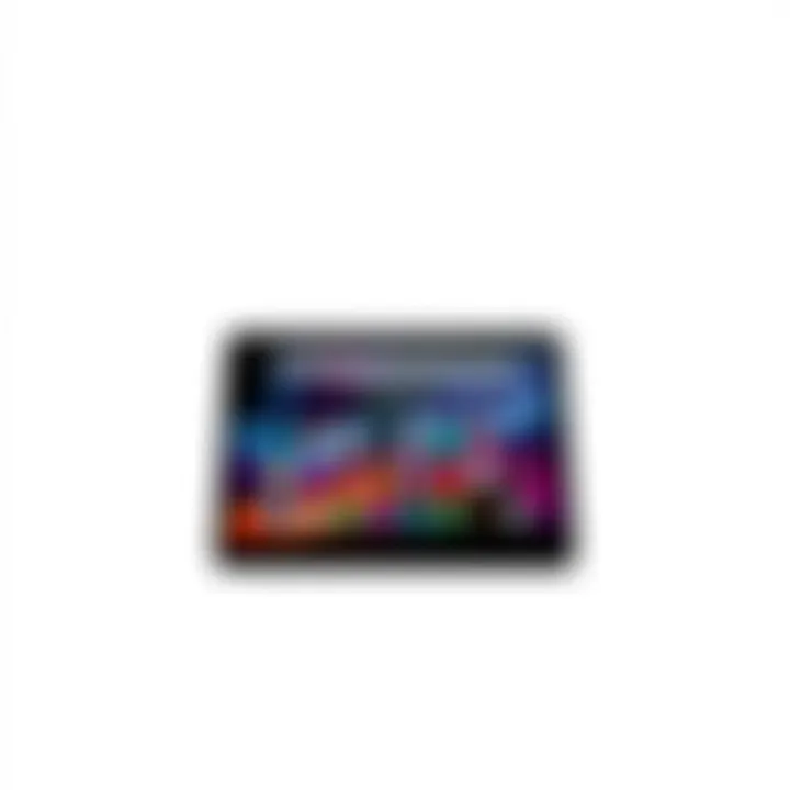 Sleek Design of Fire 5 Tablet Fire 5 tablet front view showcasing its sleek design