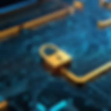 Visual representation of encryption protocols