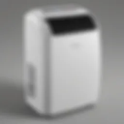 Frigidaire Portable AC unit showcasing sleek design