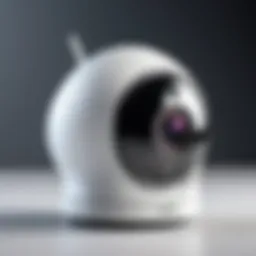 Detailed view of Genie WiFi Camera showcasing design and features