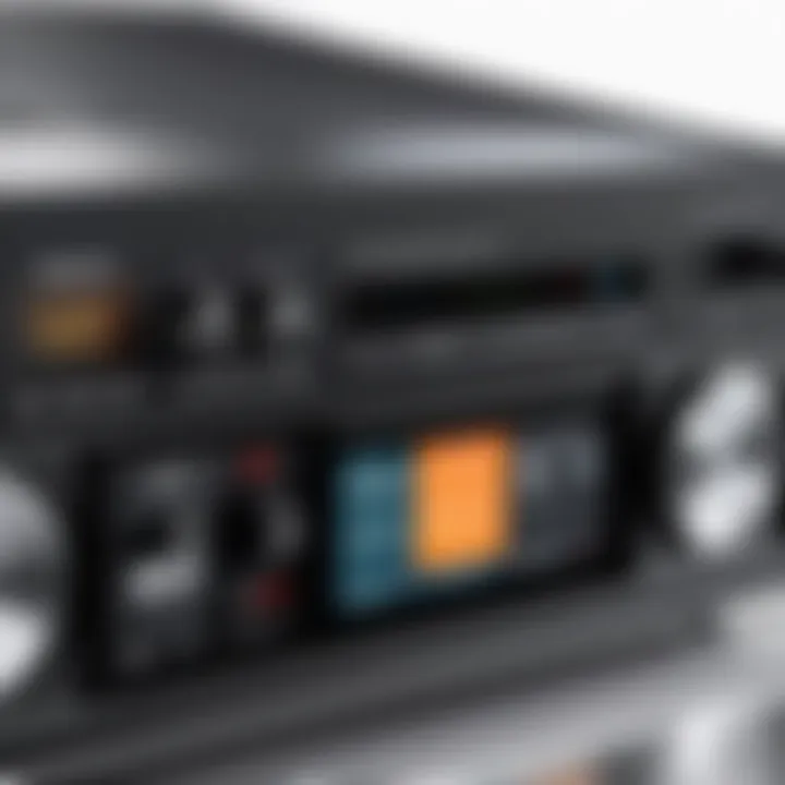 High-quality audio equipment