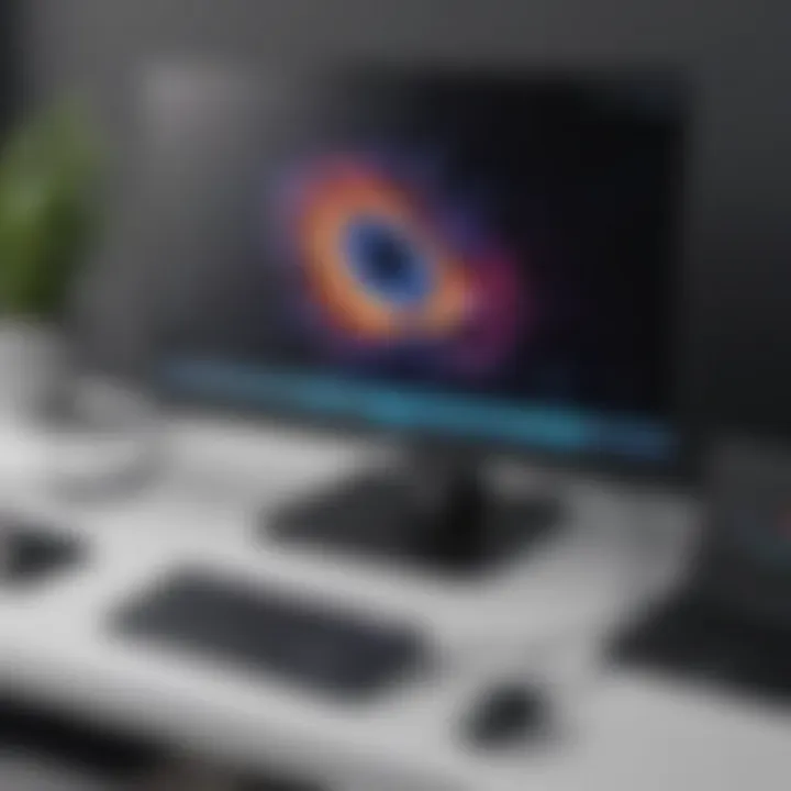 Immersive Entertainment with 32-inch USB-C Monitor