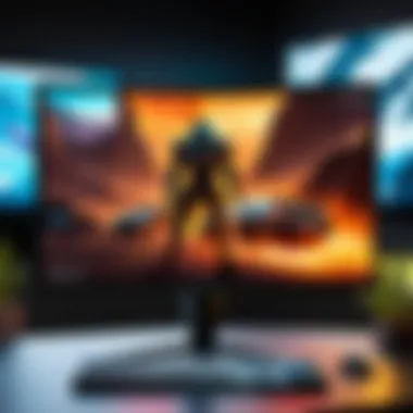 Immersive Gaming Experience with Alienware Large Monitor Immersive Gaming Experience with Alienware Large Monitor