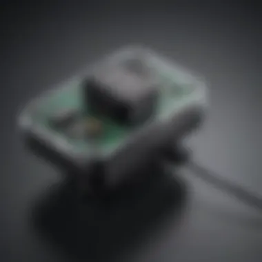 Close-Up of Motion Sensor Technology