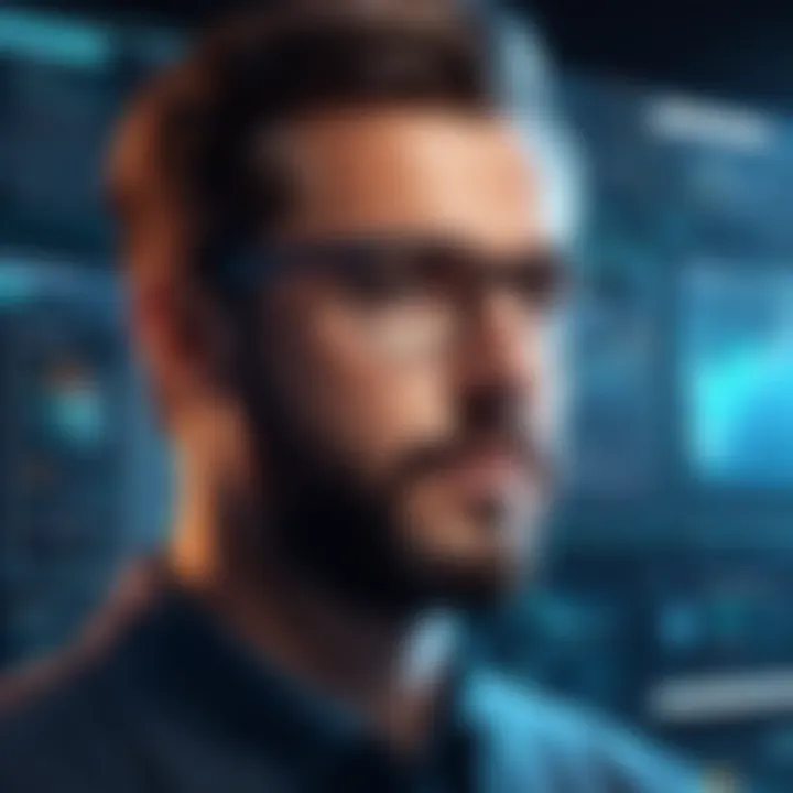 Conceptual image symbolizing insights for IT professionals and tech enthusiasts