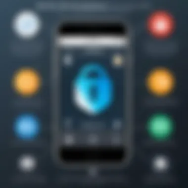 Security Tips for Third-Party Apps An infographic depicting security tips for third-party app installations