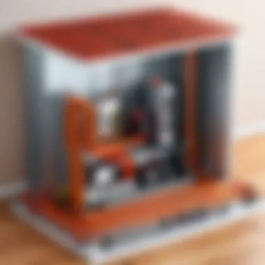 Radiant Heating System Installation Radiant heating system installation in a modern home
