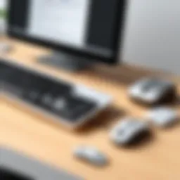 Evolution of integrated keyboard and mouse systems over the years