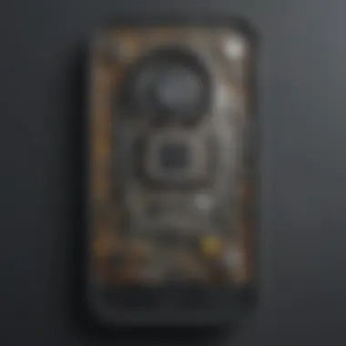 Intricate Design of Knock Off Phone