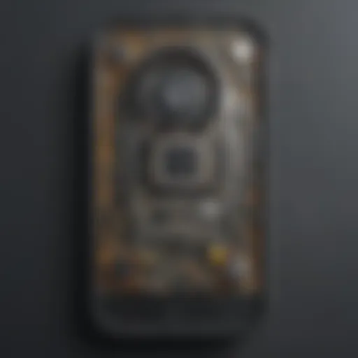 Intricate Design of Knock Off Phone