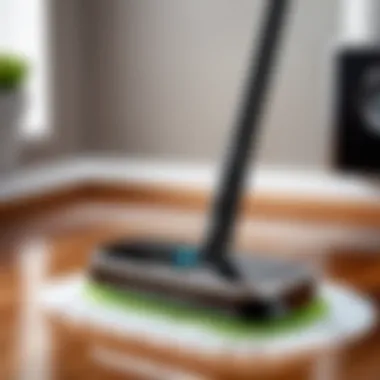 Cutting-Edge Technology Behind iRobot Braava Mop Close-up of Braava Mop's cleaning technology