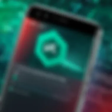 Demonstration of Kaspersky Android Internet Security's threat detection capabilities