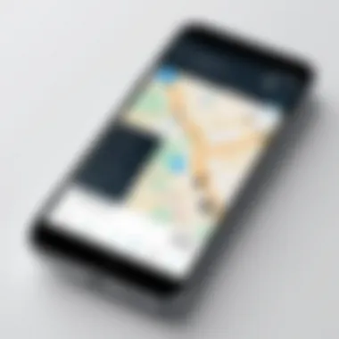 Innovative Interface for Location Tracking App Location Tracking App Interface