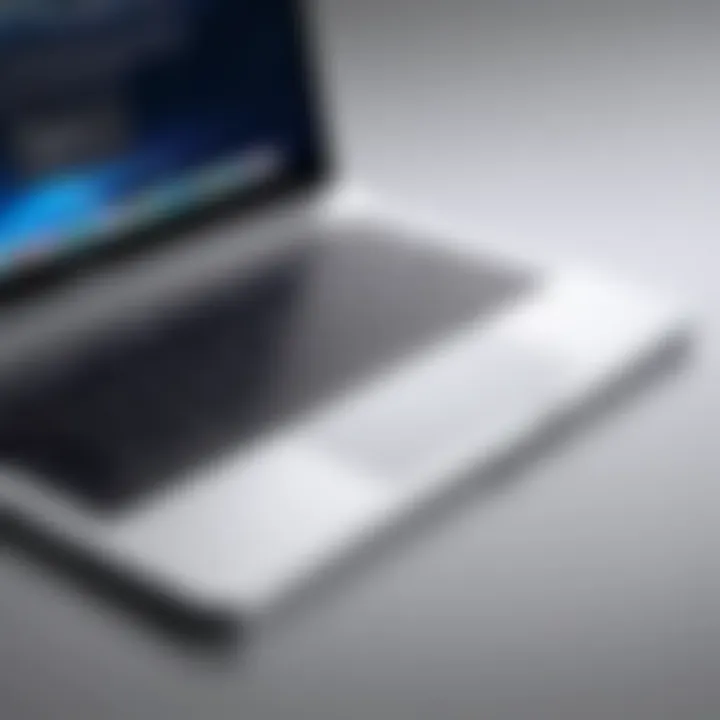 MacBook Pro showcasing portability and style