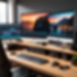Multimedia editing workspace with dynamic tools