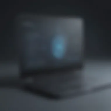 Mastering Password Access Digital security concept