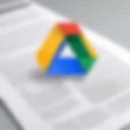 Merging PDF files using Google Drive interface