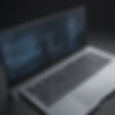 Reflective Screen Sharing Reflective surface showing phone and laptop screens