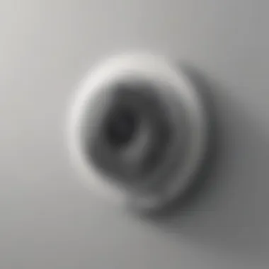 Modern peephole with wide-angle view