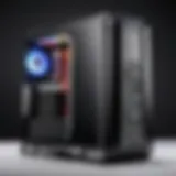 MSI desktop showcasing sleek design and advanced cooling system
