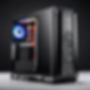 Sleek Design with Advanced Cooling MSI desktop showcasing sleek design and advanced cooling system