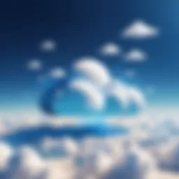 A visual representation of cloud computing architecture