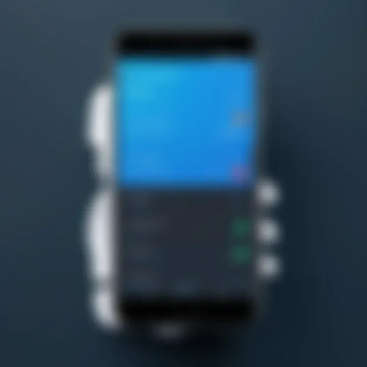 A comparison chart of different robocall blocker applications