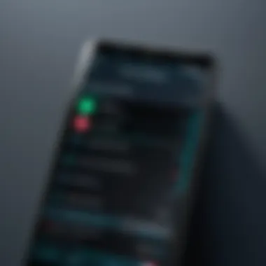 A smartphone displaying a robocall blocker app interface
