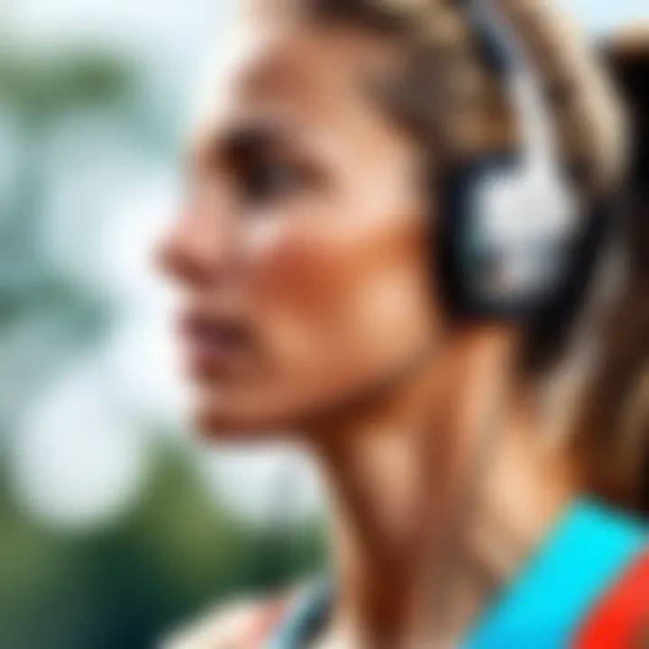 Running headphones with high sound quality