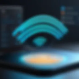 Diagram illustrating WiFi signal propagation