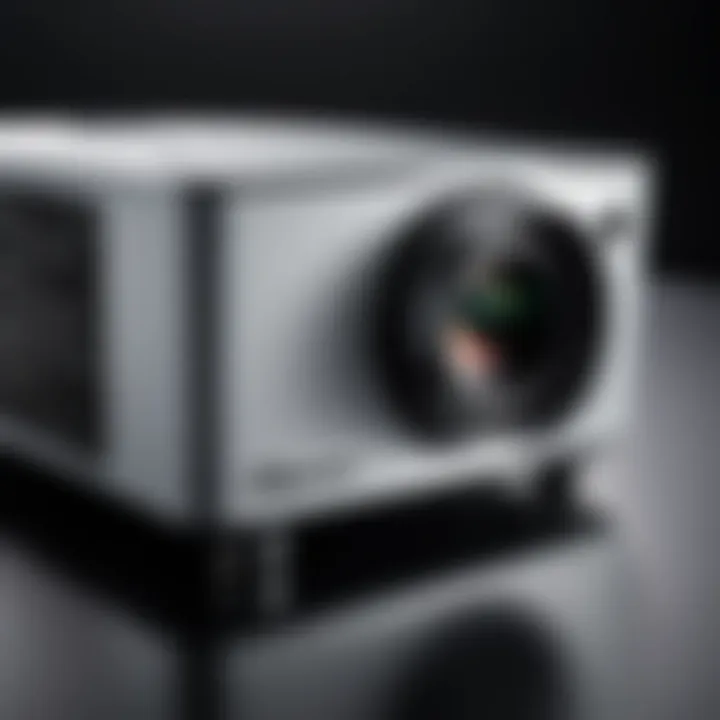 Performance comparison of Optoma UST Laser Projector with competitors