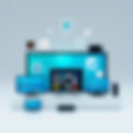 A visual representation of OTT television platforms evolution