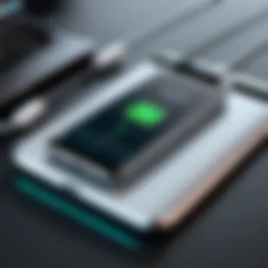 Practical Applications of Qi Charging Infographic showcasing the practical applications of Qi charging in daily life