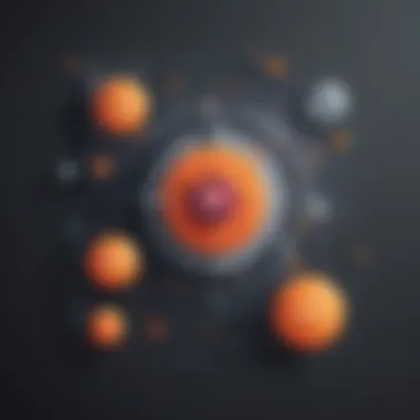 Pricing Strategy Visualization Abstract composition of geometric shapes symbolizing pricing strategy