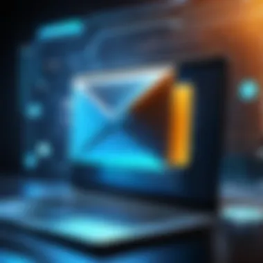 Enhancing Security and Privacy with Email Encryption Diagram illustrating the benefits of email encryption for IT professionals.