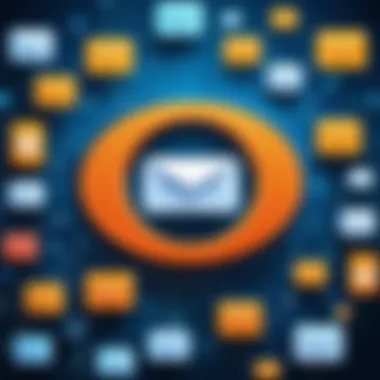 Exploring Diverse Email Encryption Technologies Graphic representation of various types of email encryption technologies.