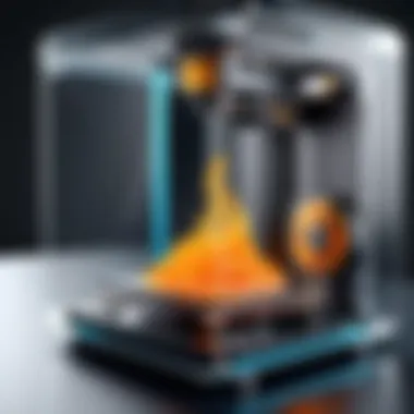 Sleek and modern resin 3D printer design