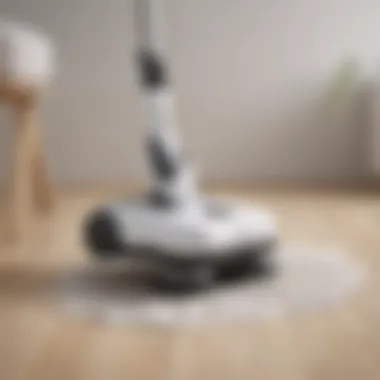 Innovative Jet Bot Mop with adjustable cleaning modes