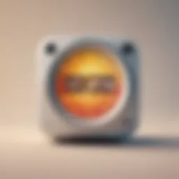 Innovative Alarm Clock Displaying Morning Sunshine